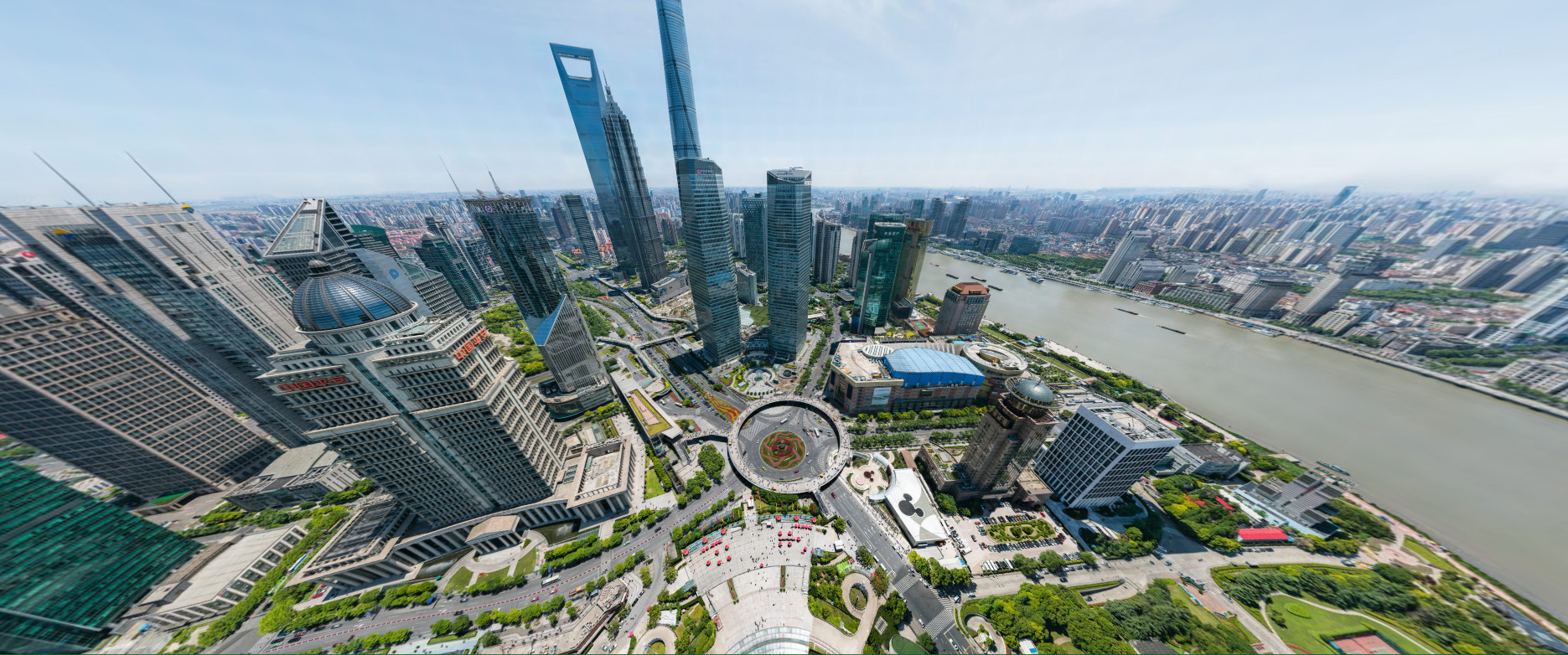 195-Гигапиксельная супер панорама Шанхая