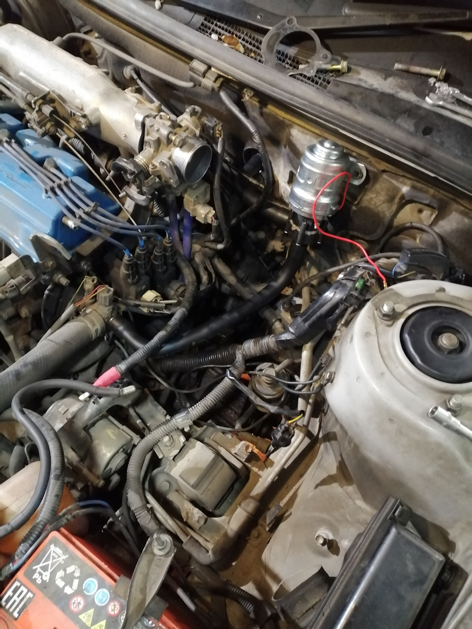 Электропомпа от Газели на радиатор печки — Toyota Camry (V40), 2 л ...