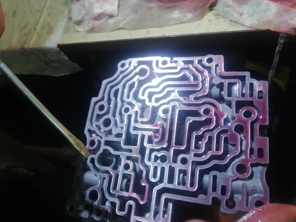 Чистка гидроблока айсин55-51sn — Saab 9-5, 2,3 л, 2007 года | своими ...