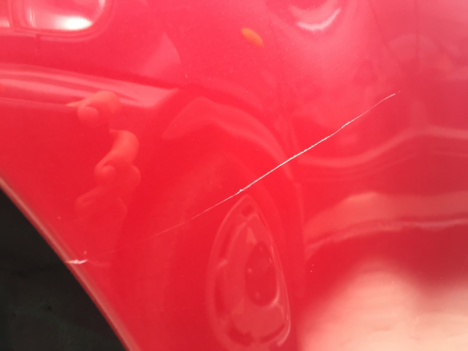 Царапина на крыле и сколы по кузову. Пара вопросов к читателям. — KIA ...