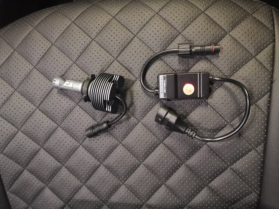 Вторая попытка поставить LED лампы в Линзованную головную оптику и ПТФ ...