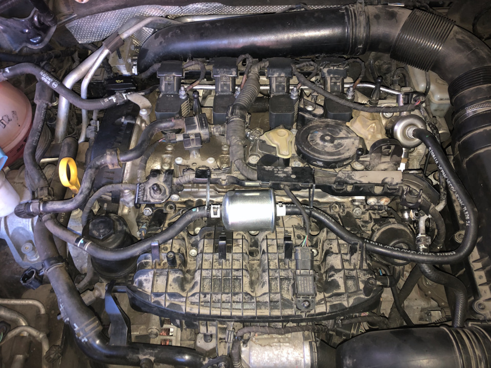 Дополнительный топливный фильтр — Volkswagen Passat (US) (1G), 1,8 л ...