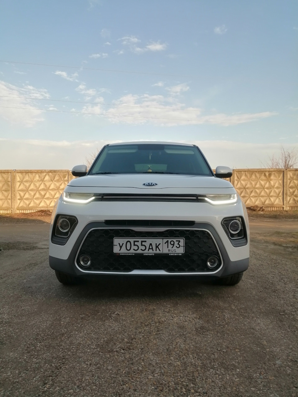 Новый старый номер — KIA Soul (3G), 1,6 л, 2020 года | аксессуары | DRIVE2