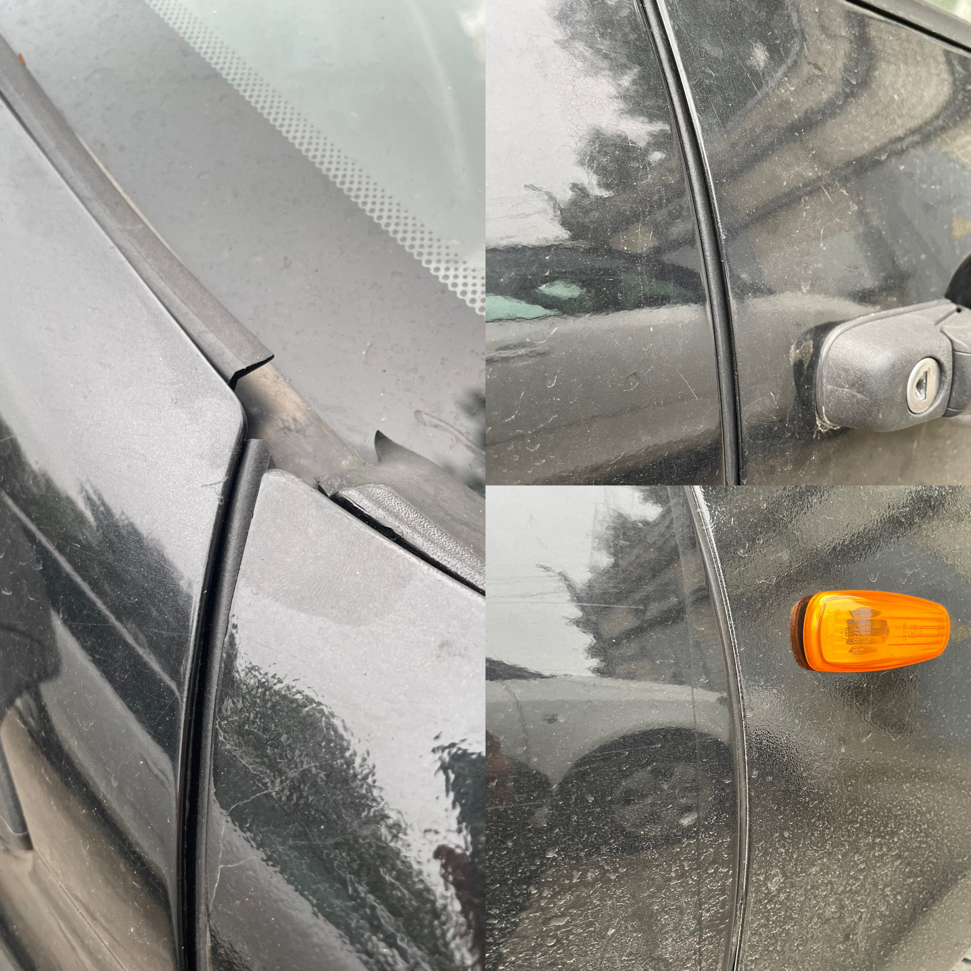 Дополнительные уплотнители дверей — Lada Гранта, 1,6 л, 2012 года ...