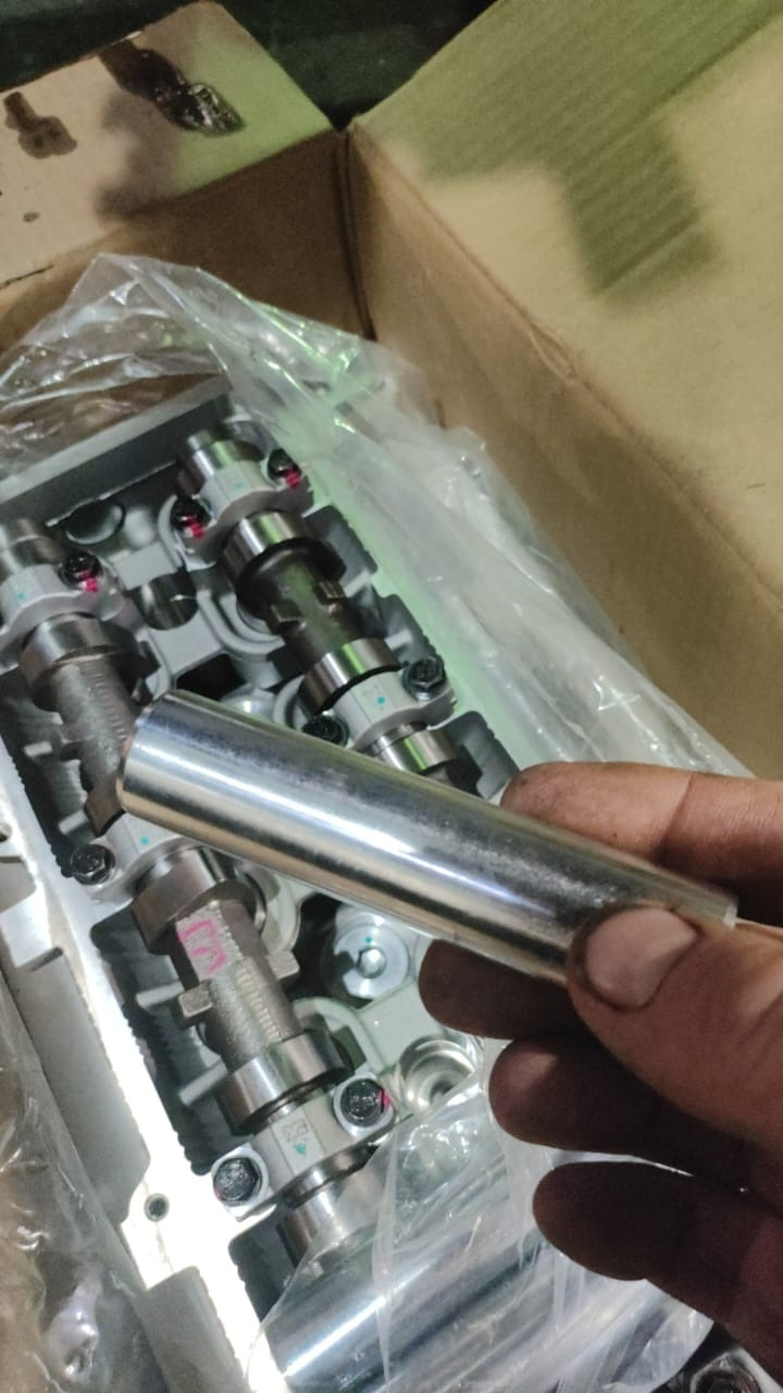 Впрессовка трубок свечных колодцев производилась тоже в гбц профи — Toyota Land Cruiser Prado 120-series