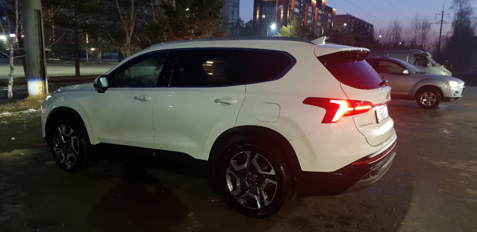 Диски и летняя резина 245/50/20 на Санта фе 4 — Hyundai Santa Fe (4G ...