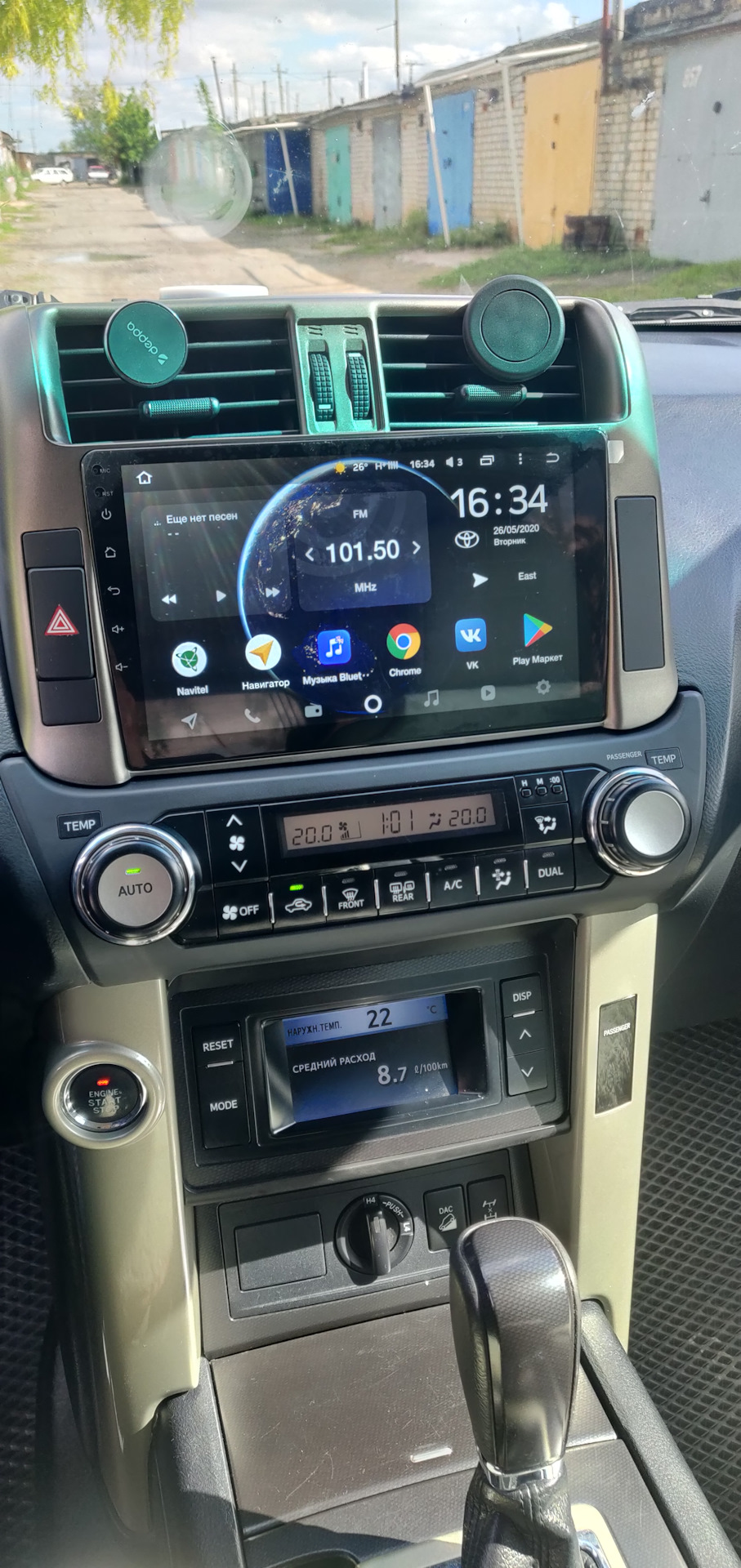 Установка БК взамен штатного ГУ — Toyota Land Cruiser Prado 150-series ...