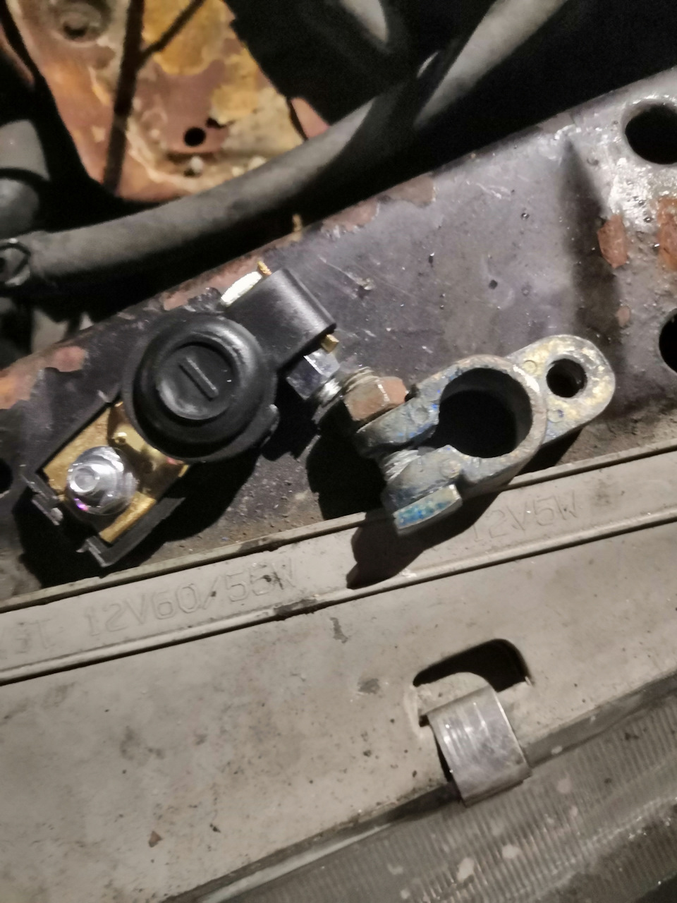 Замена клемм акб — Daewoo Nexia (2G), 1,5 л, 2006 года | запчасти | DRIVE2