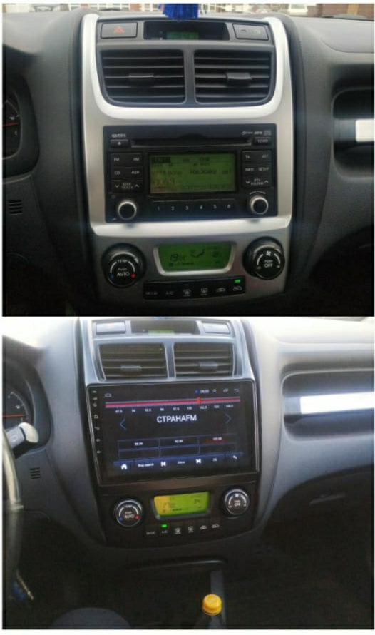 Наконец то магнитолка — KIA Sportage (2G), 2 л, 2009 года | автозвук ...