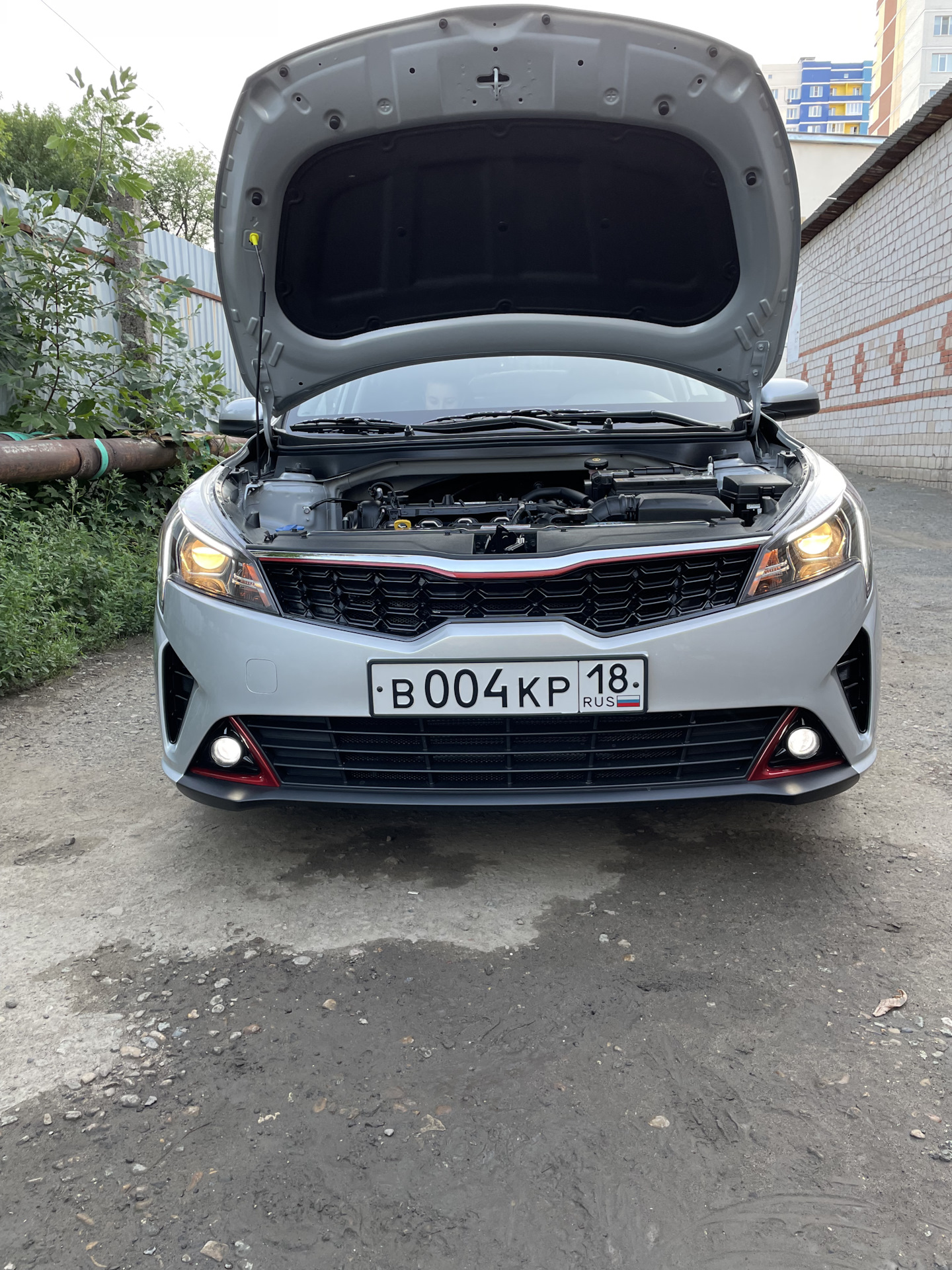 Led лампы в фары — KIA Rio (4G), 1,6 л, 2021 года | другое | DRIVE2
