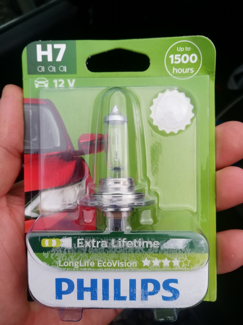 12972LLECOB1 Лампа накаливания галогенная (H7 12V 55W PX26d) PHILIPS ...