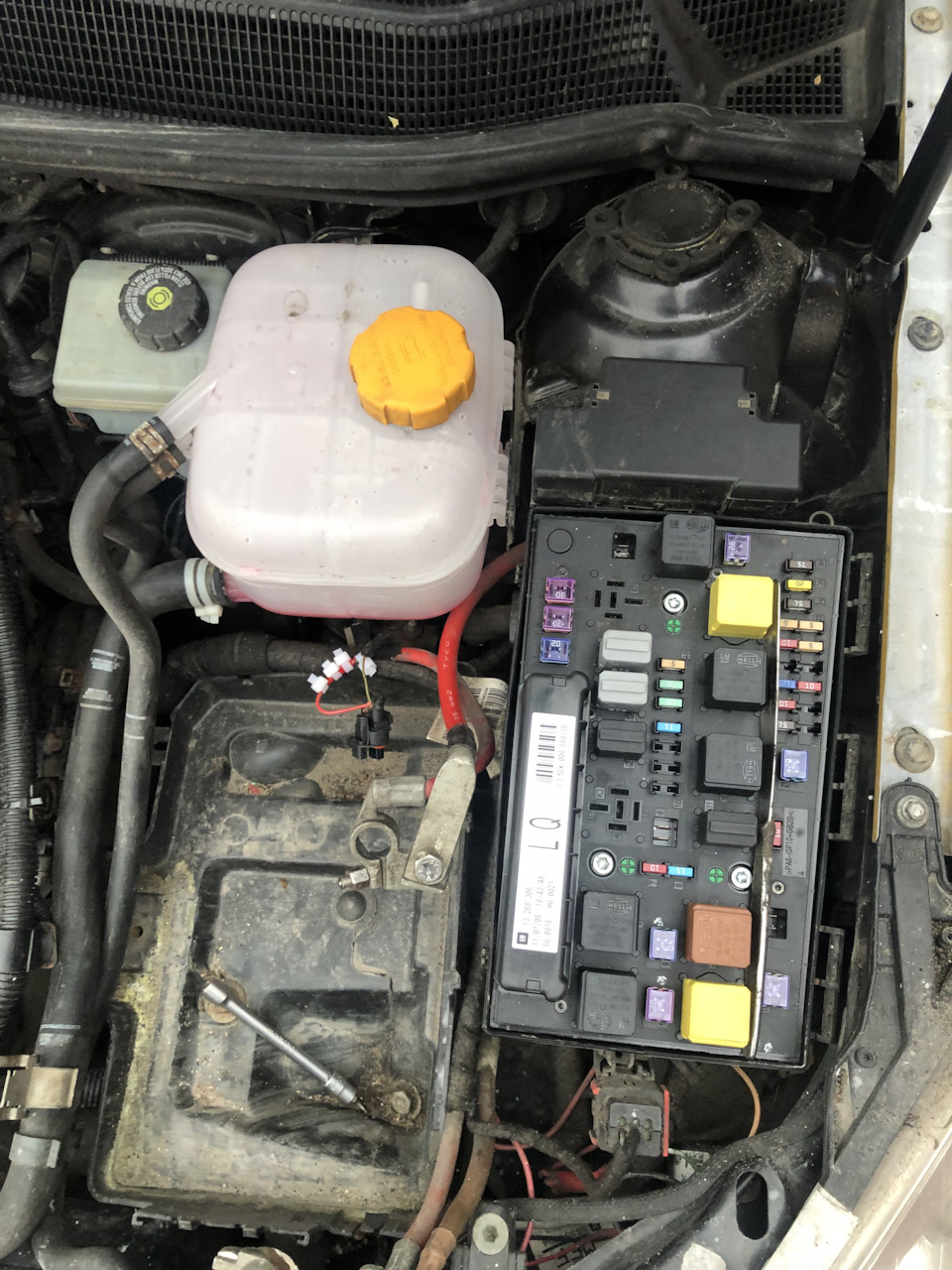 coolant check level w210 на мерседесе