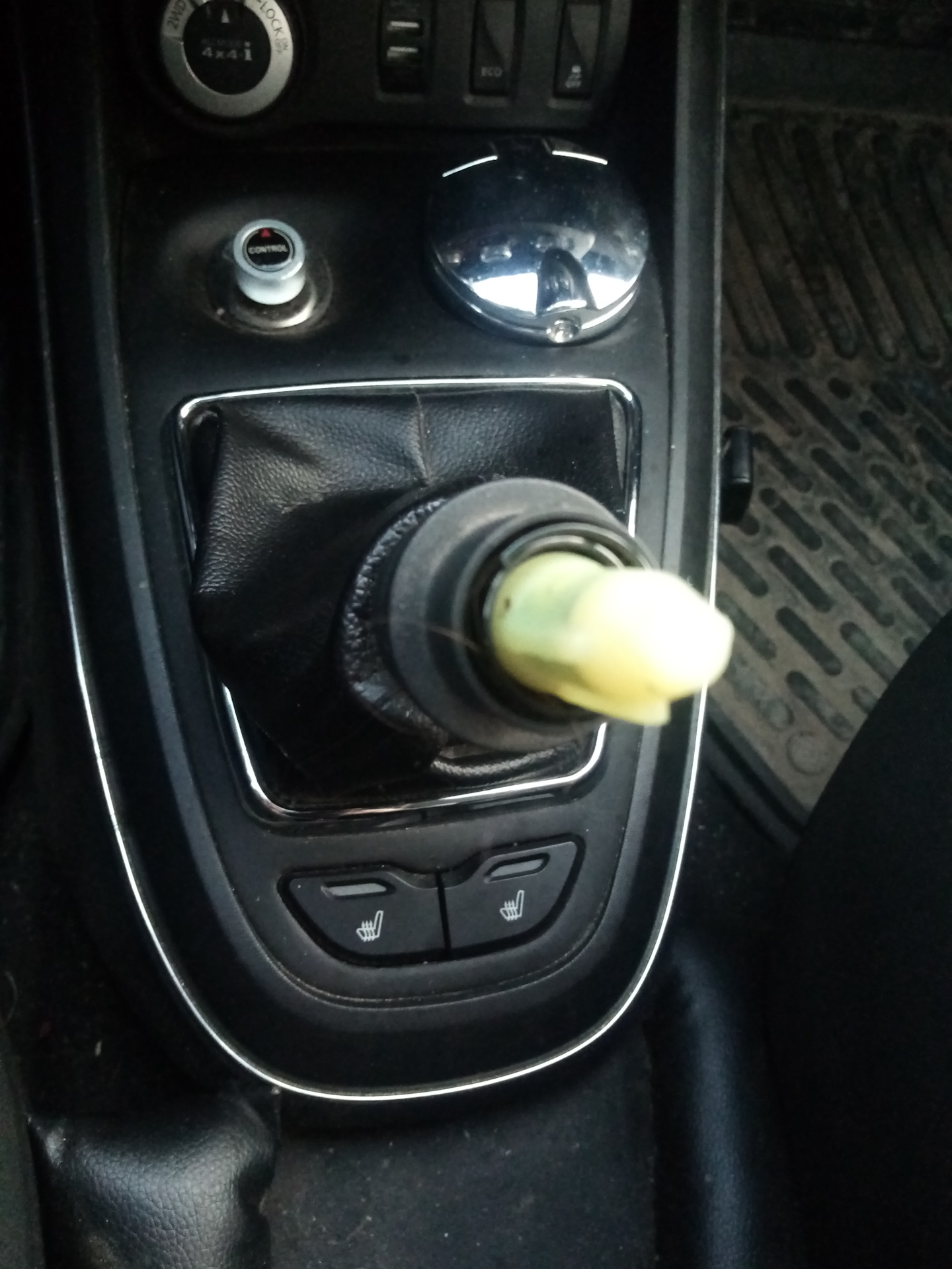 Для Dacia Duster Рено мастер Лагуна Меган Scenic Gear Knob Sw Chrome 6-Gang 4251