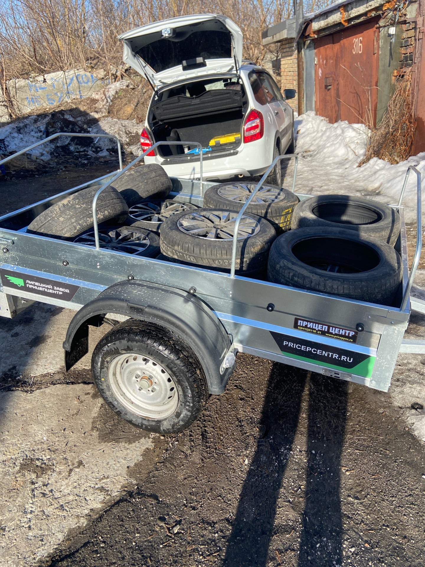 Подготовили летние колеса — Lada Гранта (2G) FL, 1,6 л, 2021 года ...