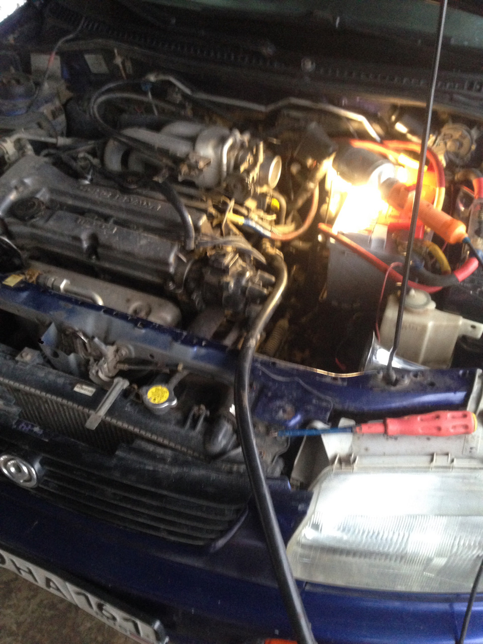 Помыл печку не снимая её — Mazda 323 V, 1,5 л., 1996 года | своими ...