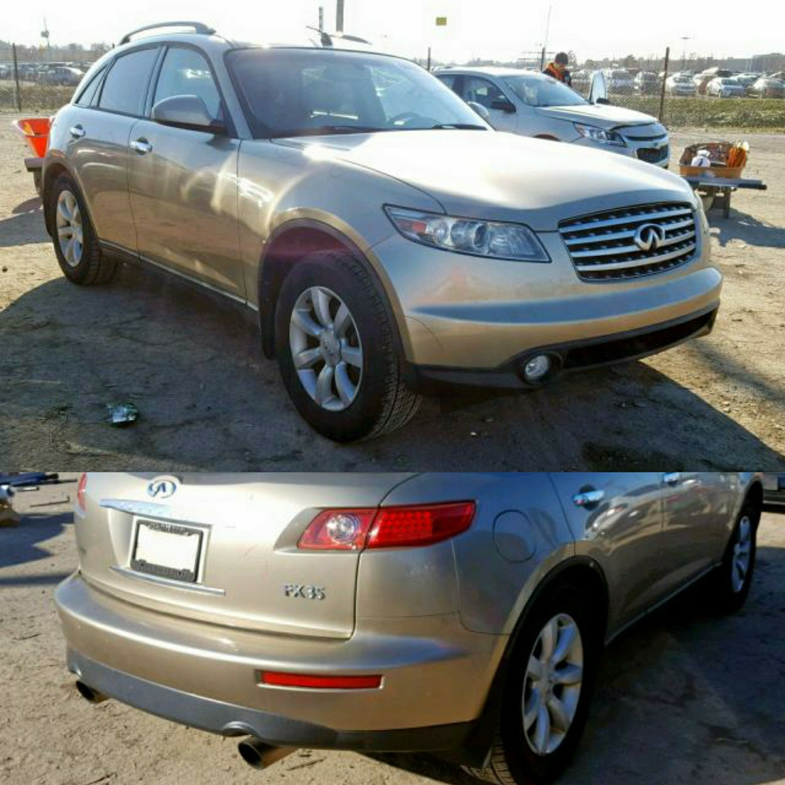 Infiniti Fx35 2005г разобран на запчасти — Автозапчасти со склада на DRIVE2