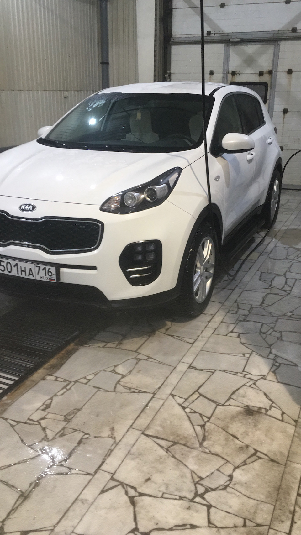 Туманки «кубики льда» — KIA Sportage (4G), 2 л, 2018 года | покупка машины  | DRIVE2