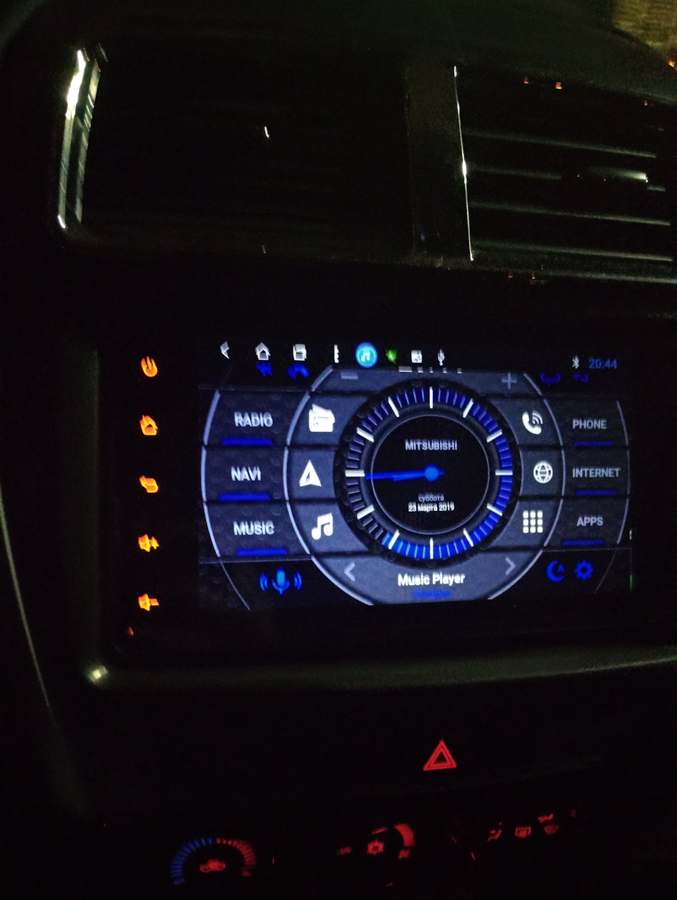 Двухдиновая магнитола — Mitsubishi ASX, 1,8 л, 2013 года | автозвук ...