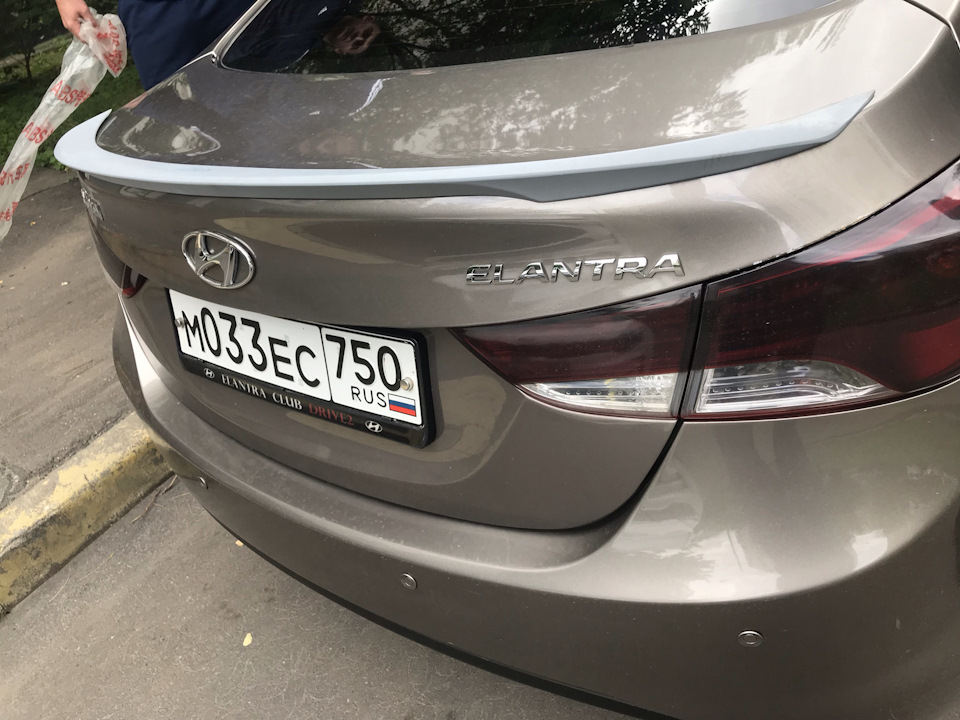 Спойлер Hyundai Elantra 5