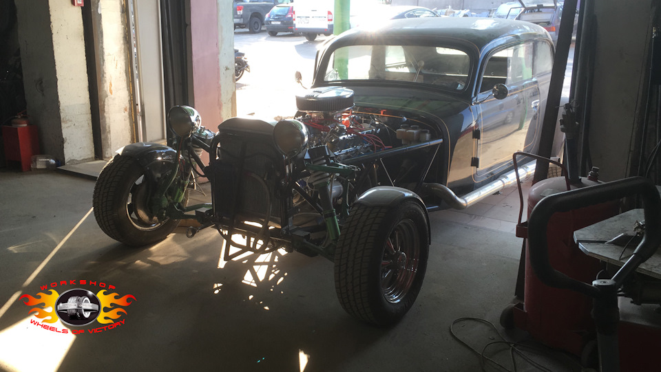 Последние приготовления и прогревы перед выездром))) — Хот-Род от КОЛЁС ...