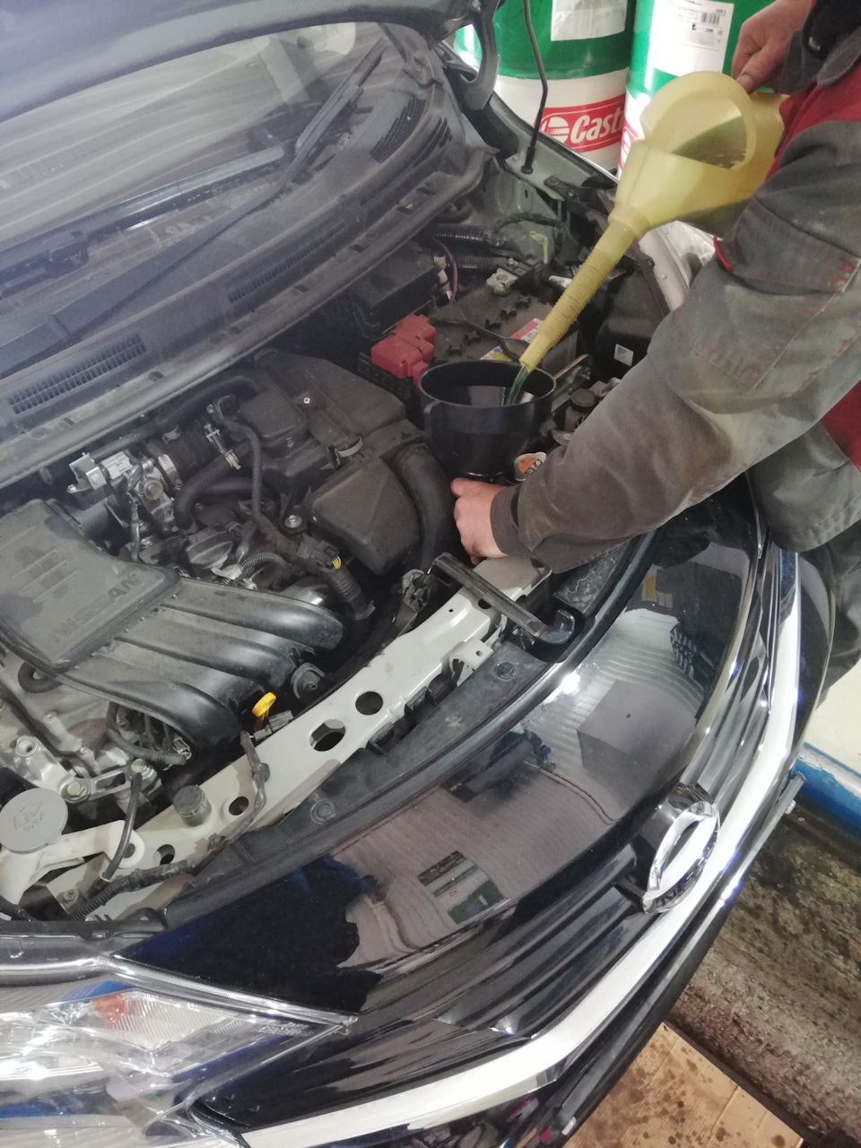 Замена масла в вариаторе и обнуление датчика старения масла — Nissan ...