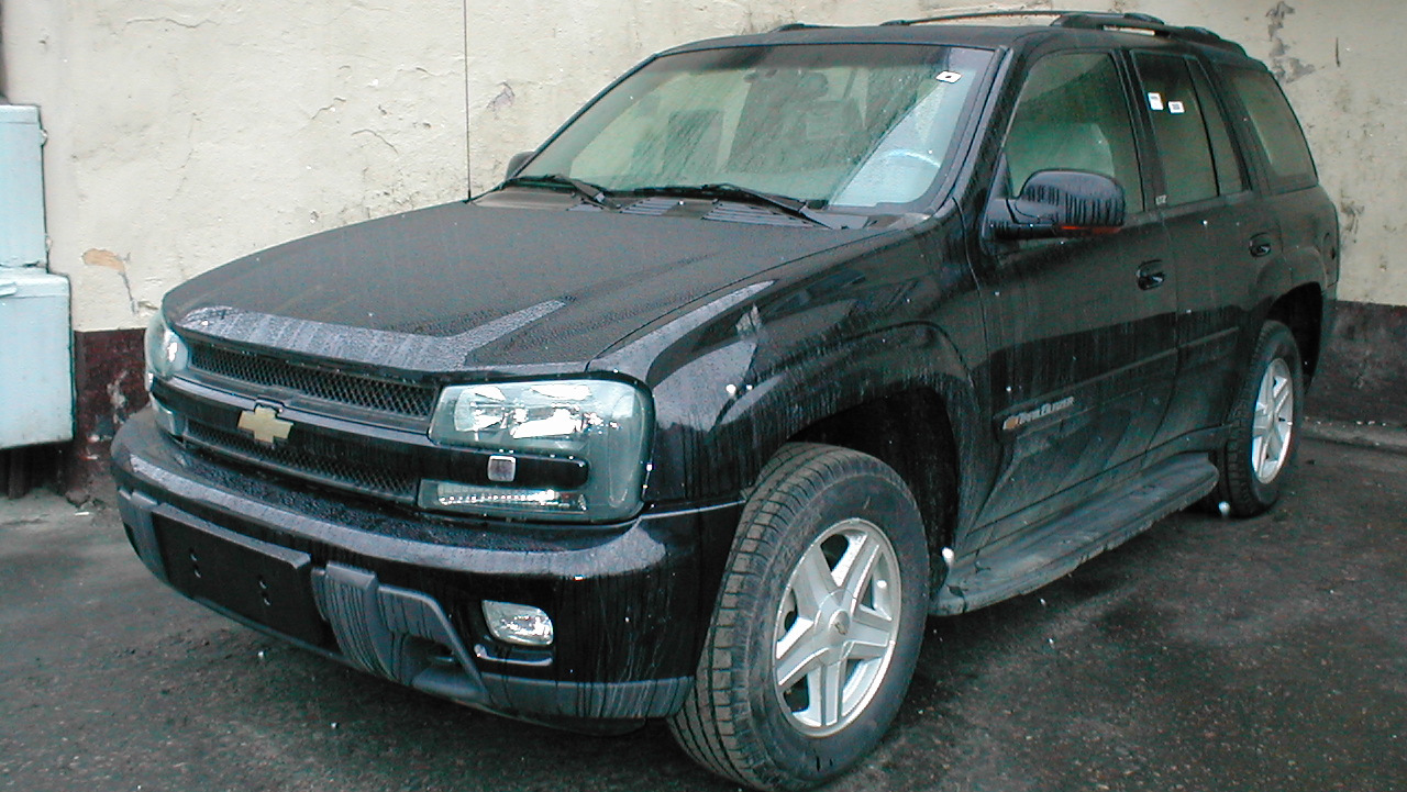 Chevrolet trailblazer аэрография