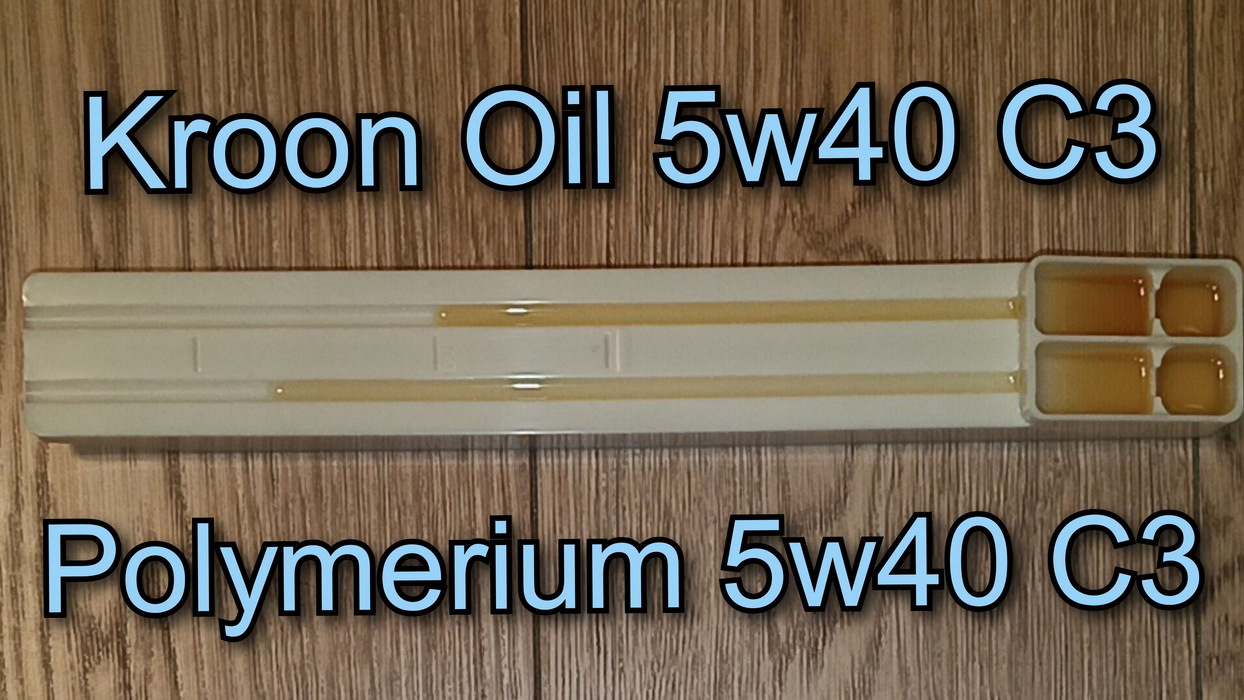 Kroon Oil 5w40 C3 VS Polymerium 5w40 C3 — Honda Jazz (1G), 1,3 л, 2006 ...