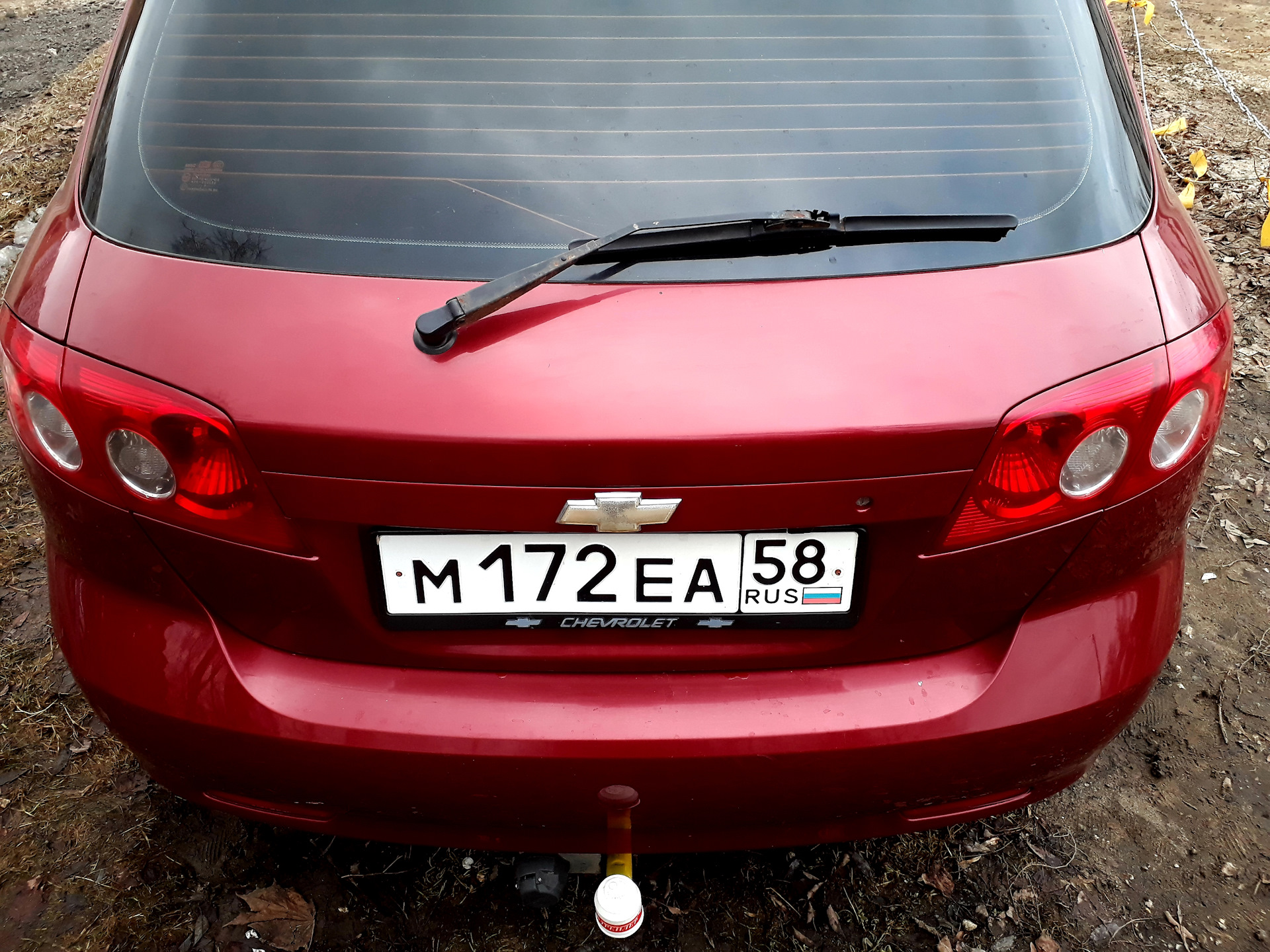 Убрал наконец таки эти буковки… — Chevrolet Lacetti 5D, 1,4 л., 2008 ...