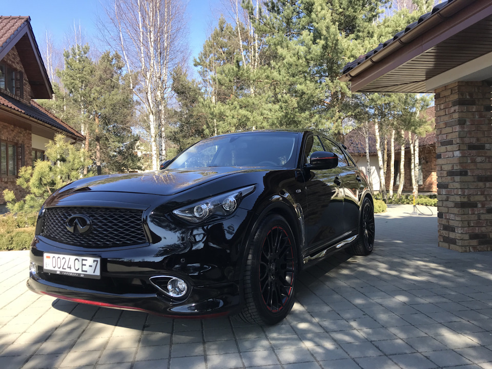 Infiniti fx37 рестайлинг отличия