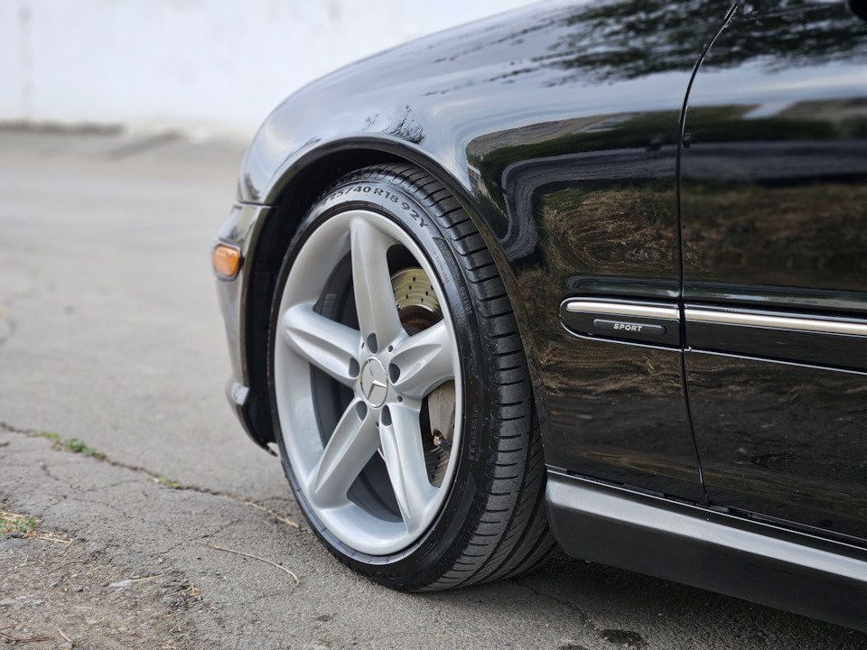 Фото в бортжурнале Mercedes-Benz C-Class (W203)