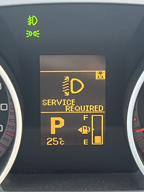 Mitsubishi Outlander TPMS Service Required: How to Reset