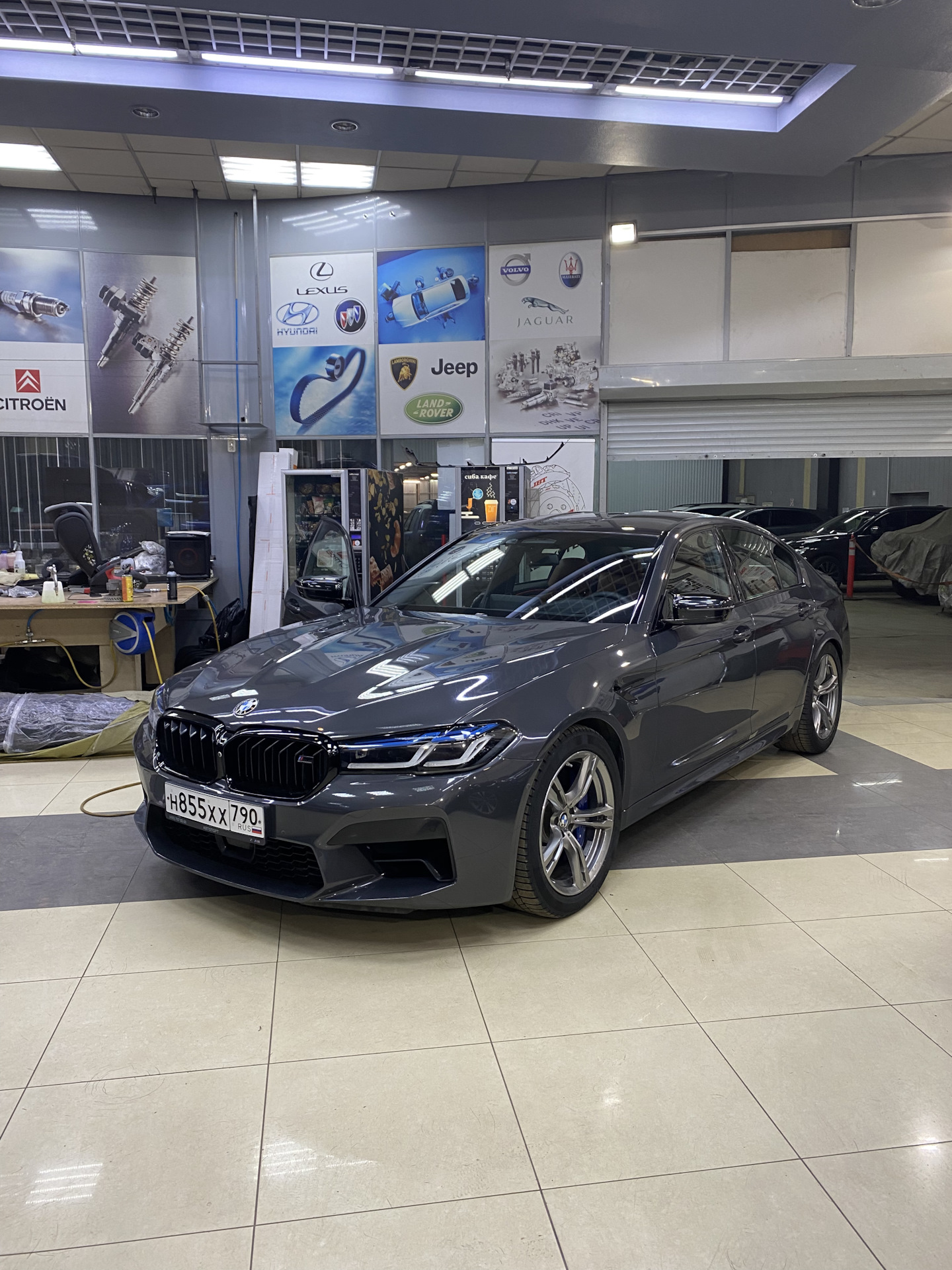 Зима — Bmw M5 F90 4 4 л 2020 года шины Drive2