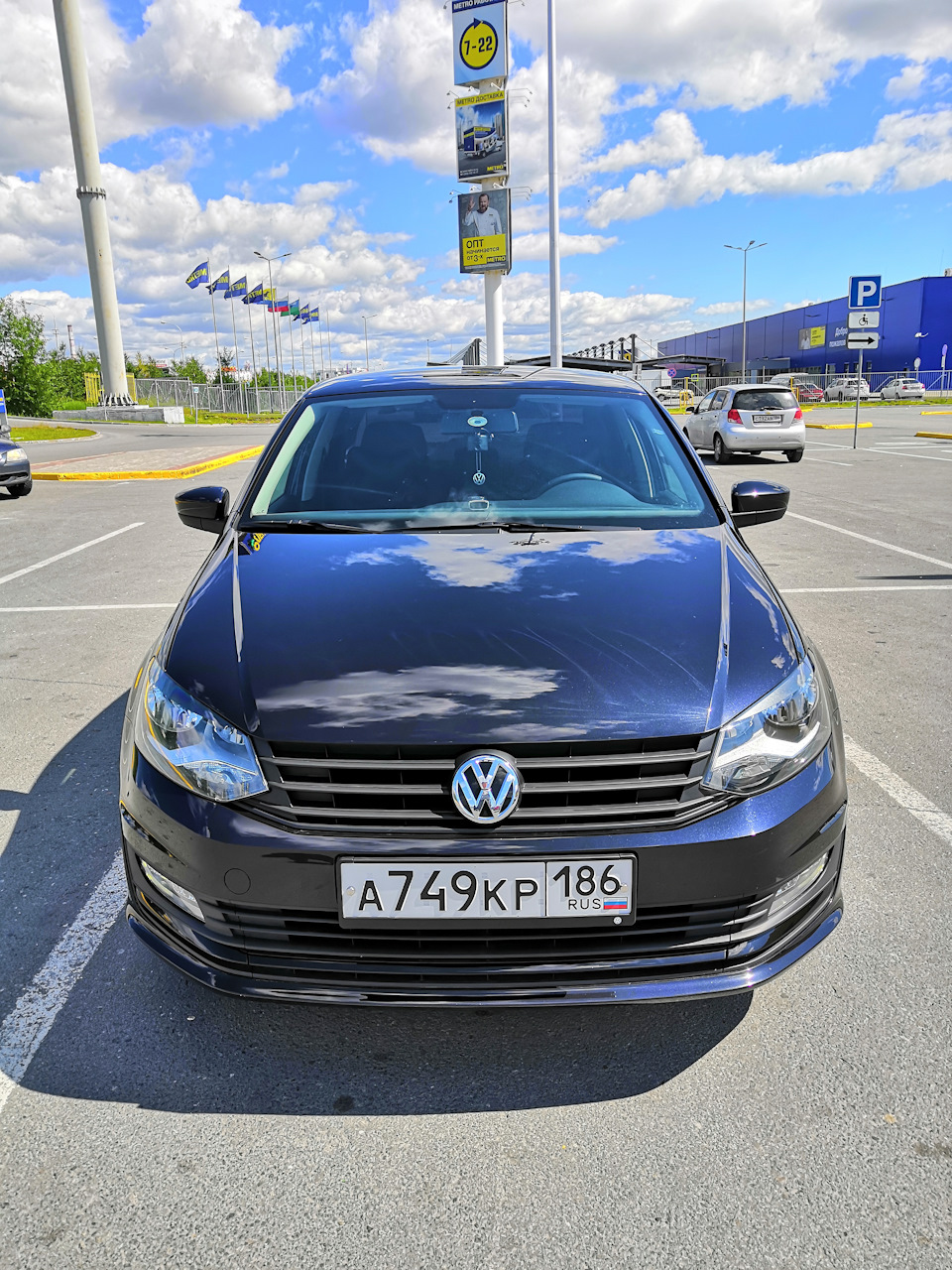 Второй Визит к дилеру по гарантии(Замена рулевого колеса) — Volkswagen Polo  Sedan, 1,6 л, 2017 года | визит на сервис | DRIVE2