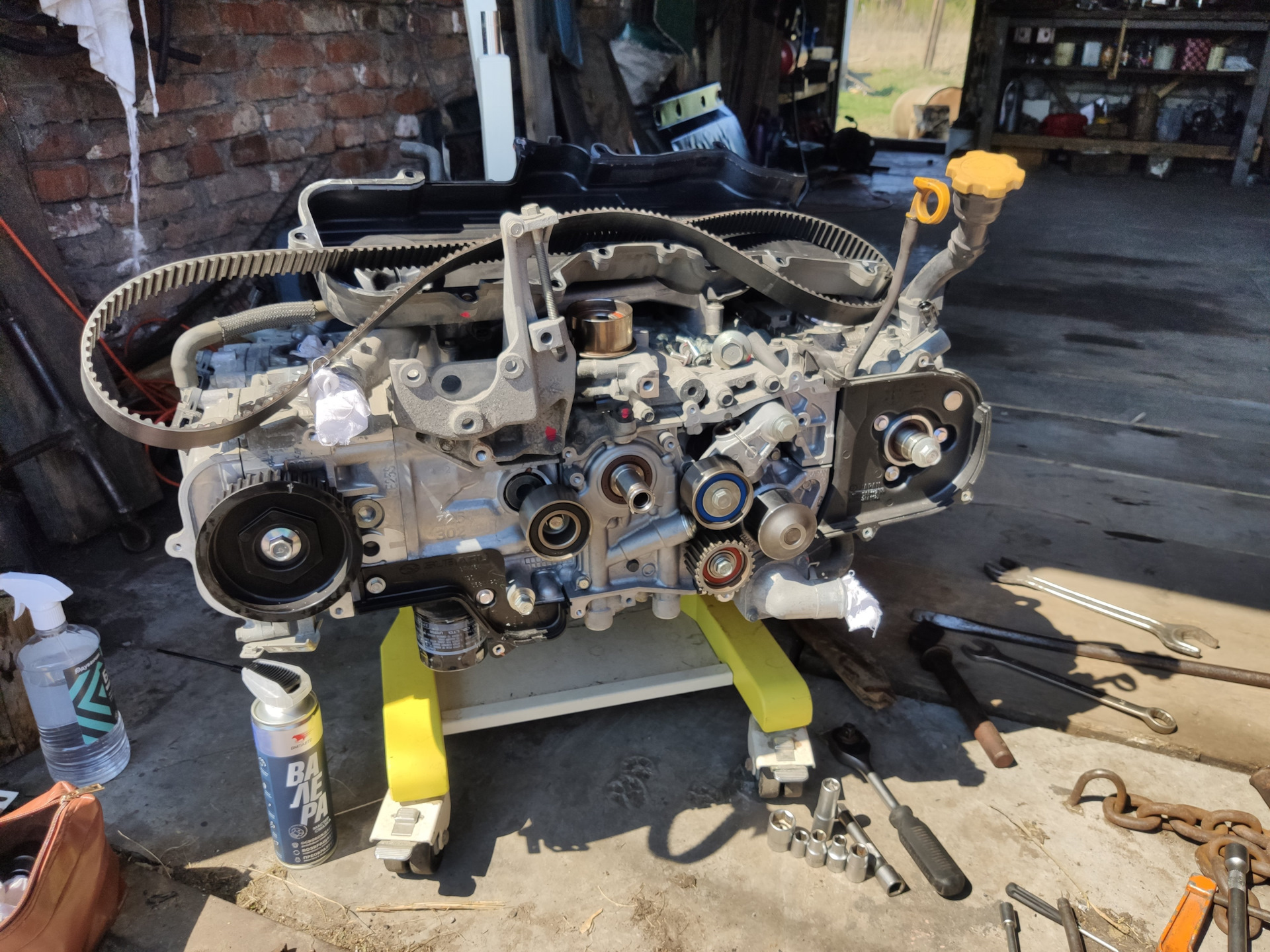 Свап EJ251 на EJ253 (2010 c DBA-BM9) — Subaru Forester (SG), 2,5 л ...