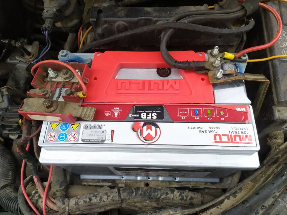 Новый АКБ Mutlu — Renault Megane II, 1,5 л, 2008 года | электроника ...