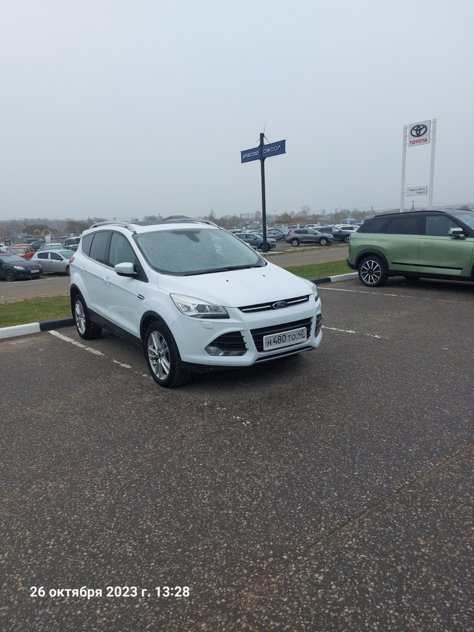 Прощай Снежок — Ford Kuga (2G), 1,6 л, 2013 года | продажа машины | DRIVE2