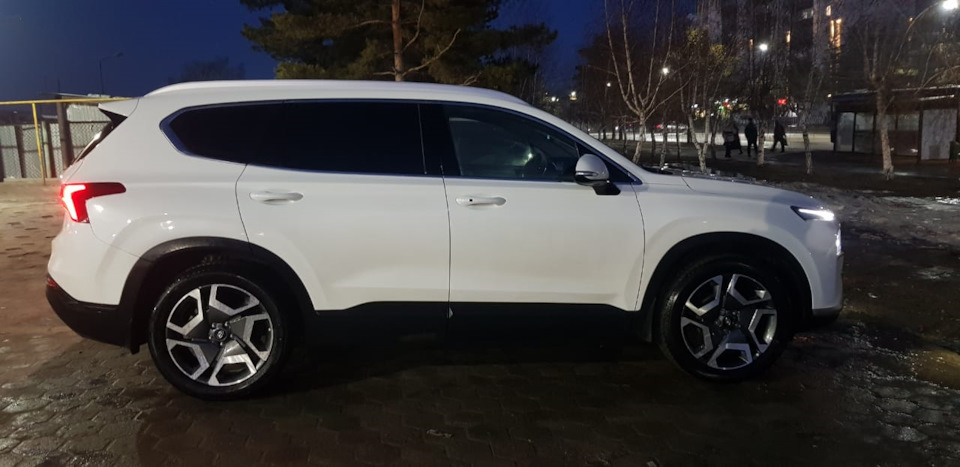 Диски и летняя резина 245/50/20 на Санта фе 4 — Hyundai Santa Fe (4G ...