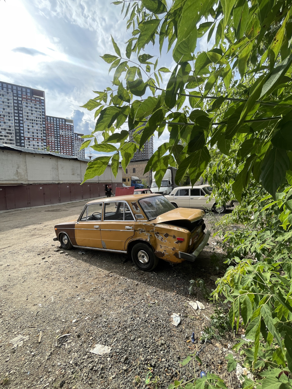 Жмыхнуло — Lada 2106, 1,6 л, 1976 года | ДТП | DRIVE2