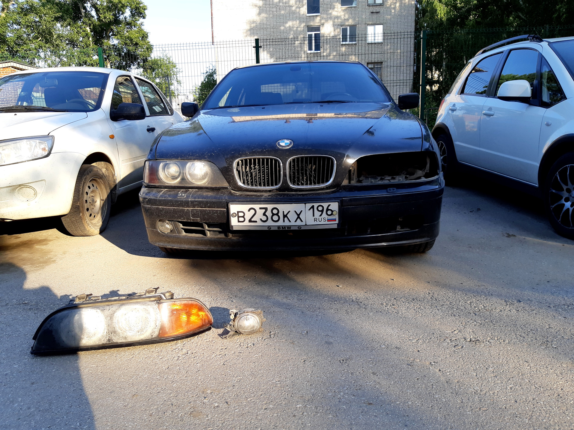 Вода в головном свете не приводит к хорошему. — BMW 5 series (E39), 2,5 л,  1999 года | своими руками | DRIVE2