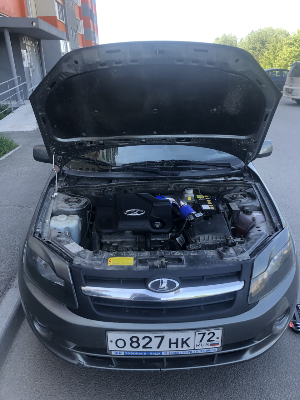 [11] Плавающие обороты — Lada Гранта, 1,6 л, 2012 года | плановое ТО ...