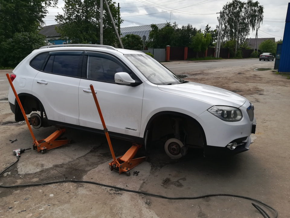Запоздалая переобувка — Brilliance V5, 1,6 л, 2014 года | шины | DRIVE2