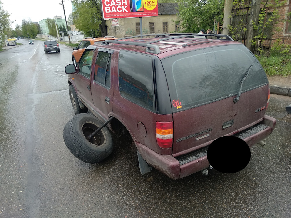 Не горят габариты chevrolet blazer