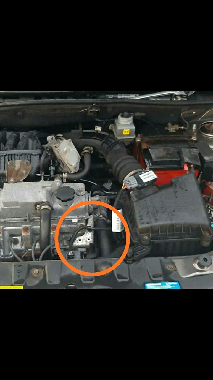 Кронштейн модуля зажигания. — Lada Гранта (1G), 1,6 л, 2012 года ...