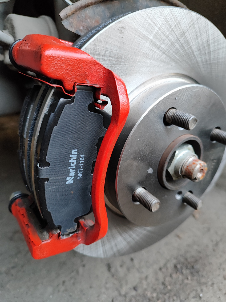 NKT1164 Колодки тормозные, дисковые narichin | Запчасти на DRIVE2