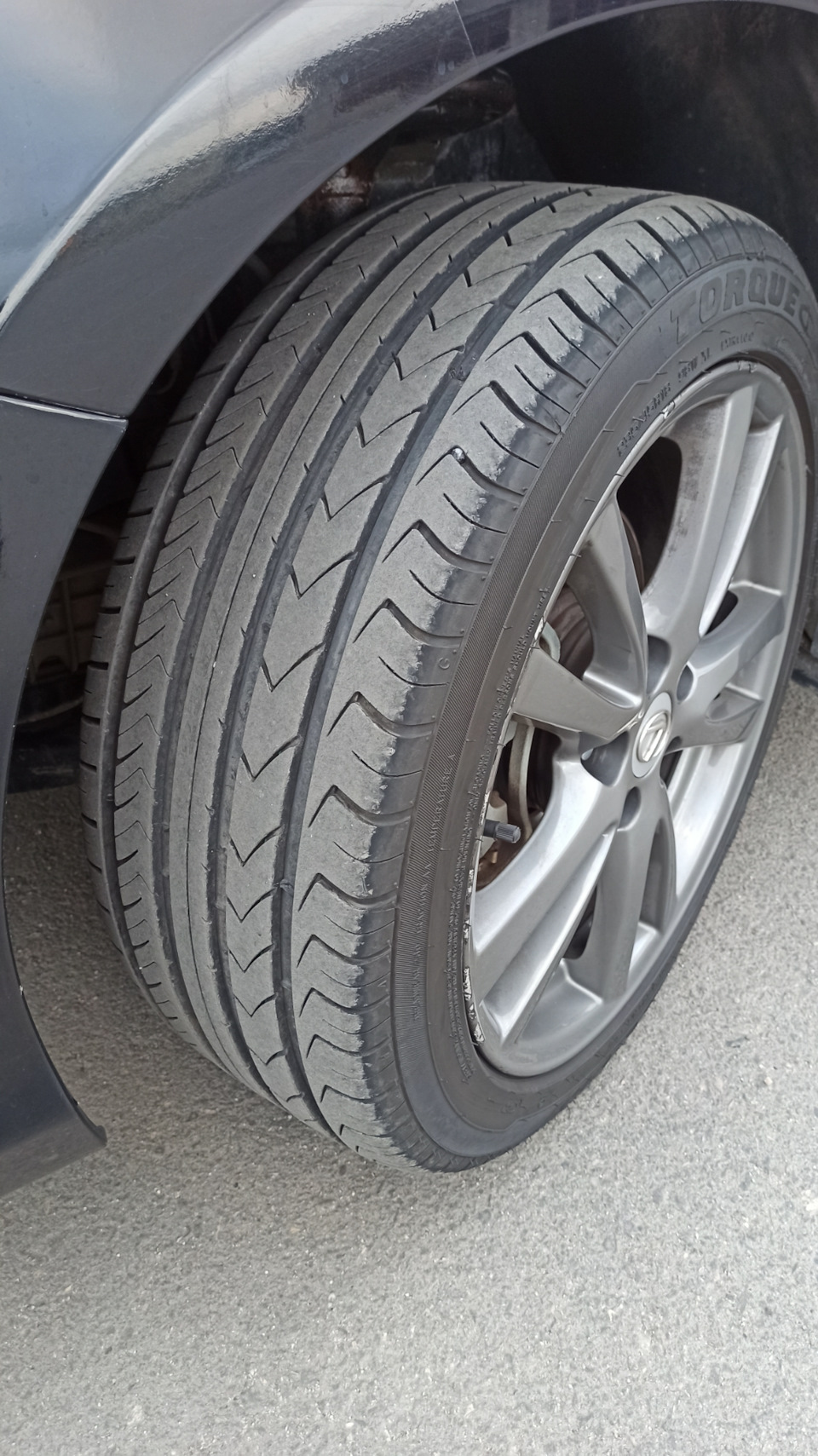 Разно широкие диски от IS R18 — Toyota Camry (XV50), 2,5 л, 2013 года ...