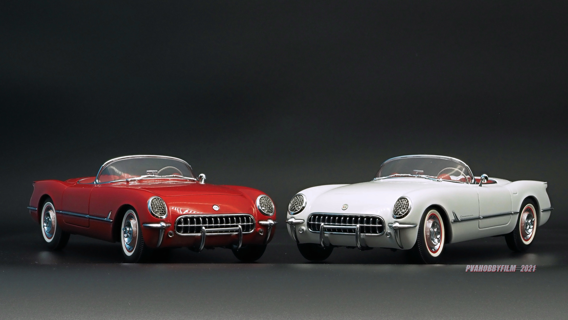 Chevrolet Corvette (C1), 1953 (1/18 AUTOart) — Сообщество «Масштабные Модели»  на DRIVE2