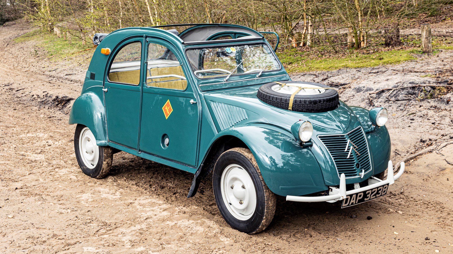 Citroen 2cv 4x4 Sahara 1958