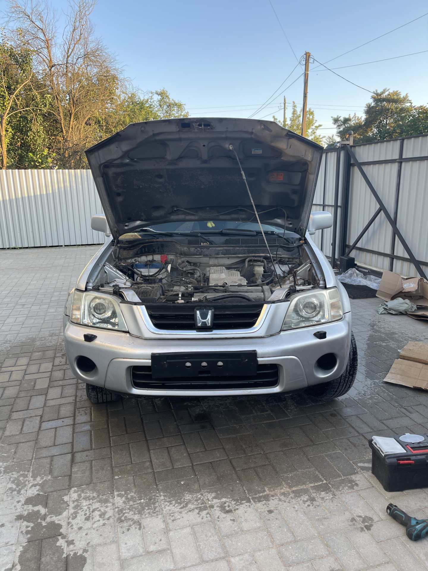 Возвращение в рестайлинг — Honda CR-V (RD1, RD2), 2 л, 2001 года ...