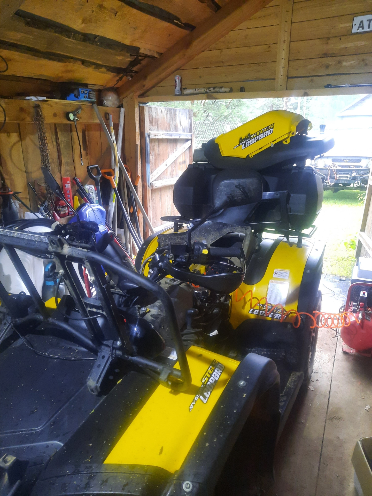 5. Замена ЦПГ. Часть 1 — Stels ATV 650 Leopard EFI, 0,6 л, 2021 года ...