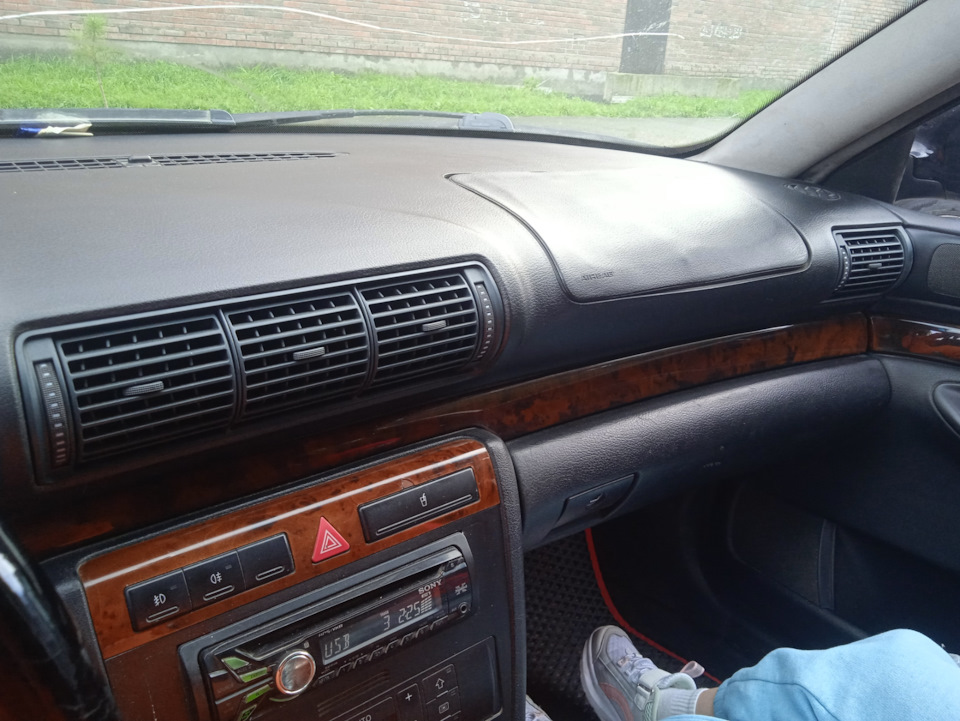 Дефлекторы — Audi A4 Avant (B5), 1,6 л, 2000 года | своими руками | DRIVE2